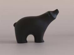 Bear Figurine 3D Printer Model