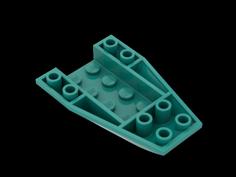 Lego 43713 Wedge 6 X 4 Triple / Inverted / Curved 3D Printer Model