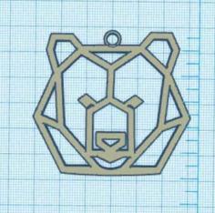 Geometric Bear Head – Tête D’ours Géométrique 3D Printer Model