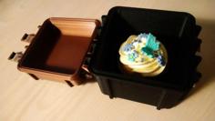 Cupcake Box 3D Printer Model