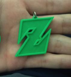 Dragon Ball Z Keychain 3D Printer Model