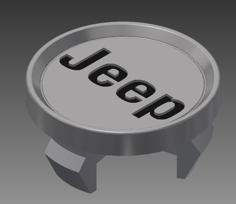 Jeep Liberty Wheel Center Cap 3D Printer Model