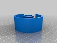 Customizable Tape Dispenser 3D Printer Model