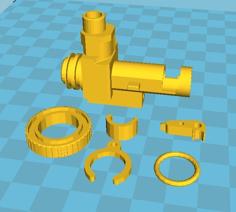 Airsoft M4 Hop-up Unit 3D Printer Model