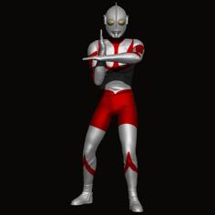 Ultraman 3D Printer Model