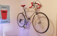 Bicycle Wall Mount 3D Printer Model