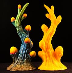 Tabletop Plant: “Cnidocyte Plant” (Alien Vegetation 34) 3D Printer Model