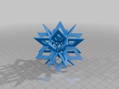 HOLDEN STAR CUBOCTAHEDRAL NOLID 1 3D Printer Model