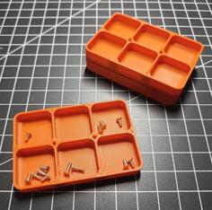 Small Screws Organizer 3D Printer Model