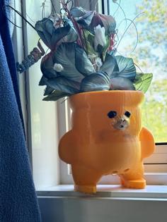 Teddy Bear Inspired Pot 3D Printer Model