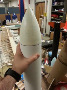 Rocket Nosecone 3D Printer Model