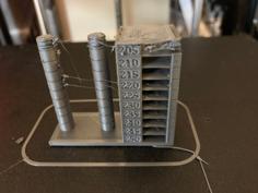 High Temp And Stringing Test 3D Printer Model