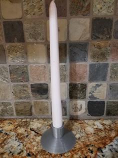 Simple Taper Candle Holder 3D Printer Model