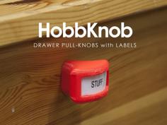 The HobbKnob 3D Printer Model