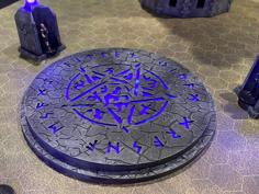 Arcane Summoning Circle Portal 3D Printer Model