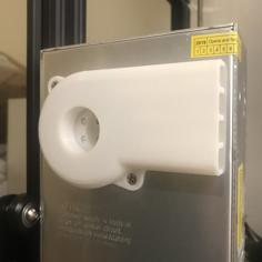 Power Supply (PSU) Fan Silencer (Ender 3) 3D Printer Model