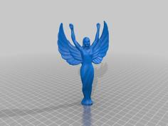 Trophy Girl 3D Printer Model