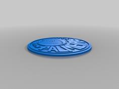 Sociedade Esportiva Palmeiras Badge – Brazilian Soccer Team 3D Printer Model