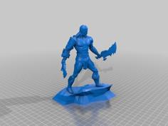 Kratos – God Of War 3D Printer Model