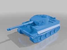 PzKpfW 6 Ausf. E Tiger / SdKfz 181 3D Printer Model