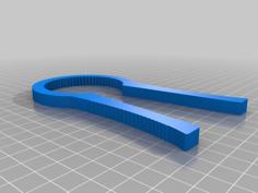 Camera Filter Wrench 3D Printer Model