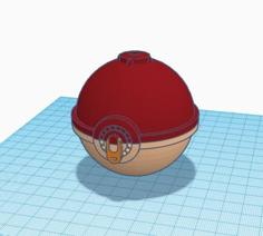 PokeBall Display Switch Cartridge Holder 3D Printer Model