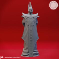 Red Wizard – Tabletop Miniature 3D Printer Model