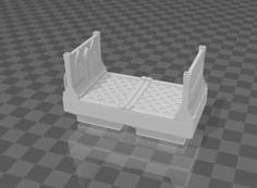 Basic Infested Spaceport Hallway 01 (Dungeon Blocks Compatible) 3D Printer Model