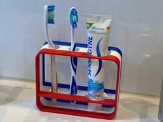 Toothbrush Holder Dutch Design (5 Models) 3D Printer Model