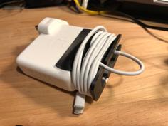 Apple MacBook Pro 2016+ USB-C Charger Cable Tidy 3D Printer Model