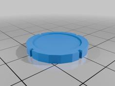 Thy Poker Chip 3D Printer Model