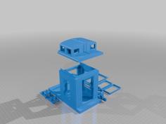 Work Caboose Body Kit (flatbed Deck For Crane, Or Searchlight) 3D Printer Model