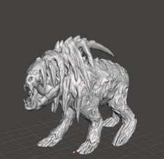 Bone Bear – Tabletop Miniatures 3D Printer Model