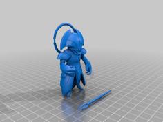 Maykr Angel | Mini-figure 3D Printer Model