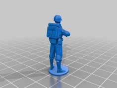 Crude Army Men Poses 3D Printer Model