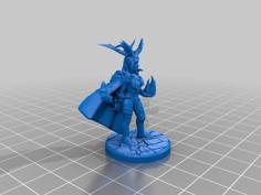 Elf Druid 3D Printer Model