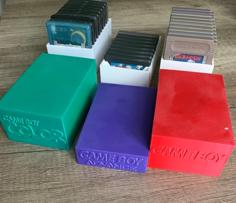 Game Boy Color/Advance/BL Cartridge Box 3D Printer Model