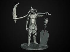 Soul Reaper Demon Hunter 3D Printer Model