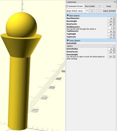 Reactor Tower 3D Printer Model