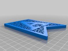 Ramadan Mubarak Banner 3D Printer Model