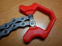 Fahrrad Kettenschloss Oeffner V2 / Bicycle Chainlink Opener Tool 3D Printer Model