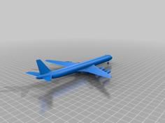 Douglas DC-8 3D Printer Model