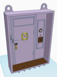 FRIENDS DOOR (Monica And Rachels Apartment) 3D Printer Model