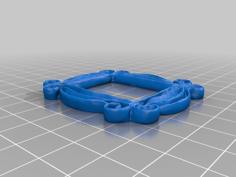 Friends Frame Keychain 3D Printer Model