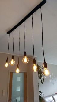 Modular Industrial Pendant Lamp 3D Printer Model