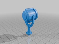 Searchlight Boat 3D Printer Model