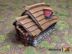 Fisherman’s Village House 3D Printer Model