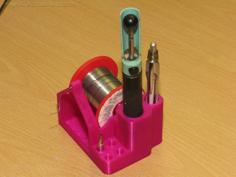 Solder Reel Holder 3D Printer Model