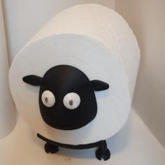 Spare Toilet Roll Holder 3D Printer Model