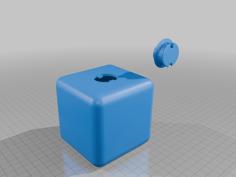 Square Bank With Cork 3D Printer Model